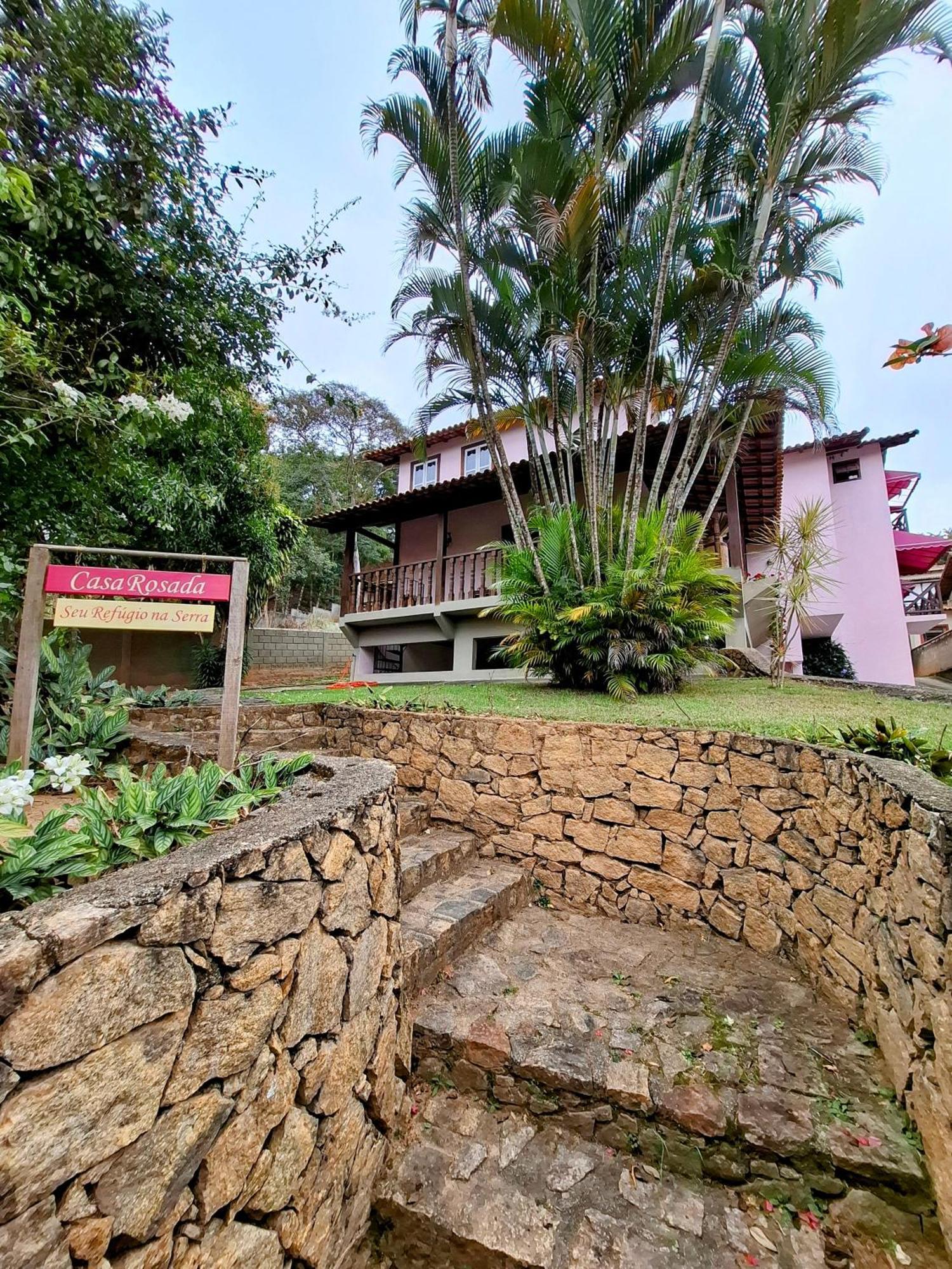 Casa Rosada Seu Refugio Na Serra Miguel Pereira Zewnętrze zdjęcie